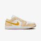 Jordan | AIR JORDAN 1 LOW  { SAIL/YELLOW OCHRE-PALE VANILLA-WHITE