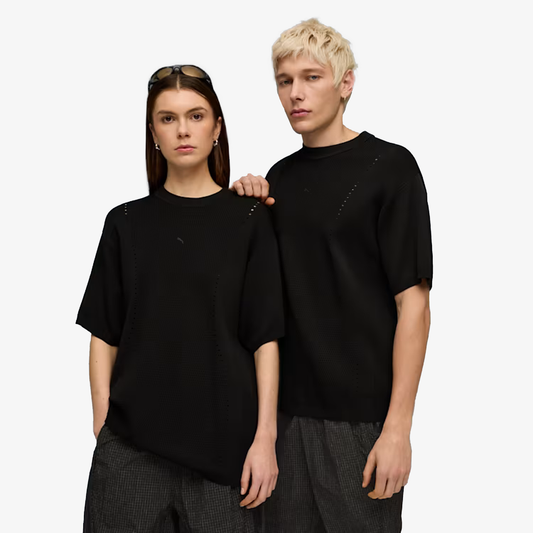 PUMA | CLRT RELAXED KNNITED { PUMA BLACK