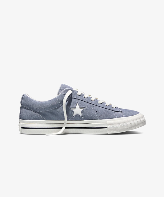 CONVERSE | ONE STAR 95 SUEDE LOW TOP { THUNDER WHALE/VINTAGE WHITE/BLACK