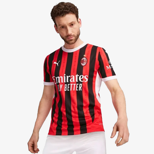 PUMA | AC MILAN 24/25 HOME JERSEY { RED-PUMA BLACK