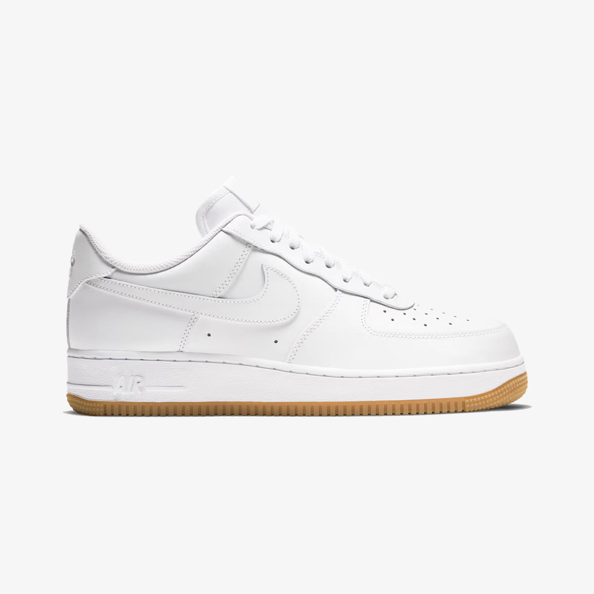 Nike | AIR FORCE 1 '07 { WHITE/WHITE-GUM LIGHT BROWN