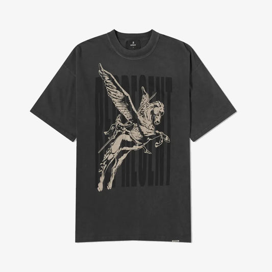 SPIRITS MASCOT T-SHIRT 'AGED BLACK'