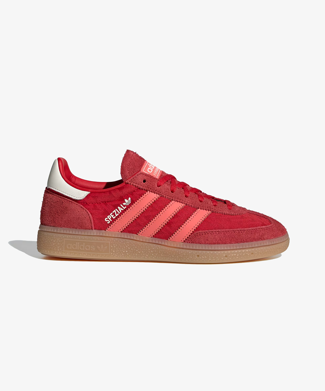 ADIDAS ORIGINALS | HANDBALL SPEZIAL { BETTER SCARLET/SEMI FLASH/OFF WHITE