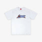 Icecream | YIKES STRIPES S/S TEE { WHITE