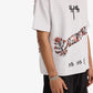 F A R A K | GREY BLOCK PRINTED T-SHIRT { GREY/GREY