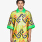 ADIDAS ORIGINALS |  x CHAVARRIA AOP GOALKEEPER  JERSEY { SOLAR LEMON/PURE PURPLE/SOLAR TURBO