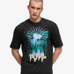 PUMA | GRAPHIC BOXY WASHED TEE { PUMA BLACK