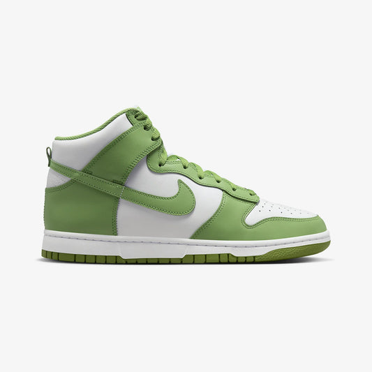 Nike | DUNK HIGH RETRO  { WHITE/CHLOROPHYLL-WHITE