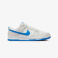 Nike | DUNK LOW RETRO  { SUMMIT WHITE/PHOTO BLUE-PLATINUM TINT