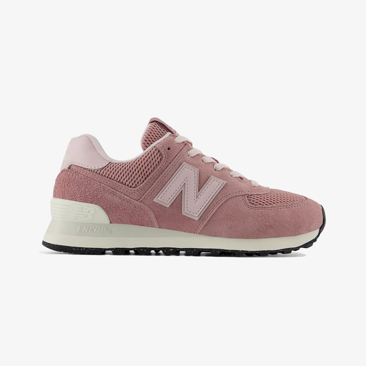New Balance | 574 { ALPHA PINK WITH WHITE