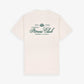 SPORTY & RICH | FITNESS WORLD T-SHIRT { CREAM/ALPINE