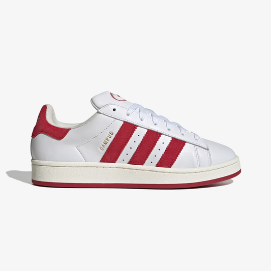 Adidas Originals | CAMPUS OSS { CLOUD WHITE/TEAM RED/OFF WHITE