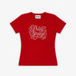 STRANGE | PRETTY BABY TEE { RED