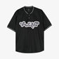 HUF | HALFTIME HENLEY JERSEY  { BLACK
