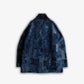 FDMTL | JACQUARD BORO HAORI RINSE { INDIGO