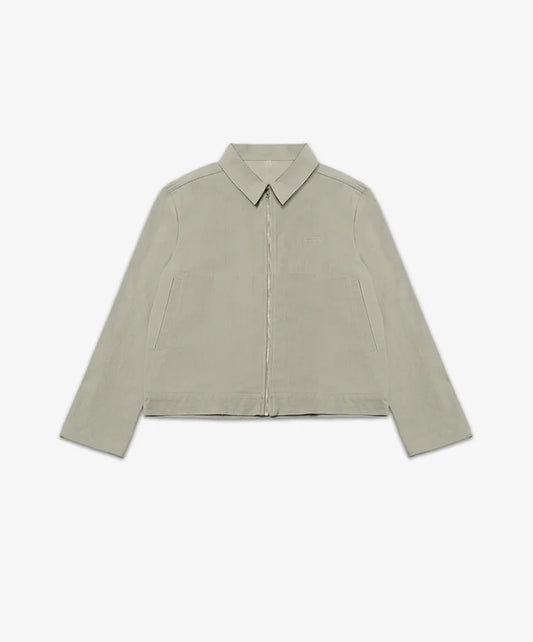 SUPERKICKS | CORE BOXY ZIPPER JACKET { GREY