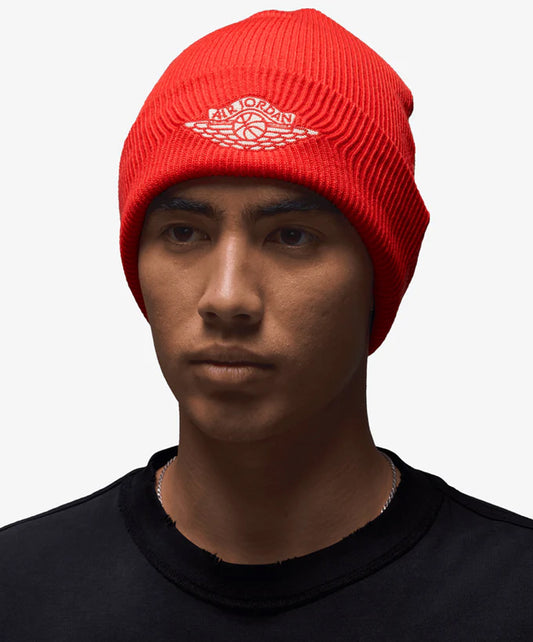 Jordan | PEAK RARE AIR BEANIE { CHILE RED/SAIL