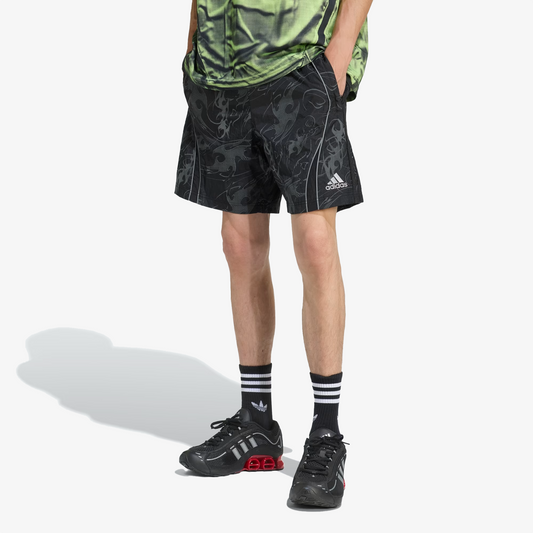 Adidas Originals | ADILENIUM SEASON 4 TEAMGEIST WOVEN SHORTS { BLACK