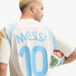 ADIDAS ORIGINALS | MESSI HOUSE OF TIRO TEE { OFF WHITE/ICE BLUE