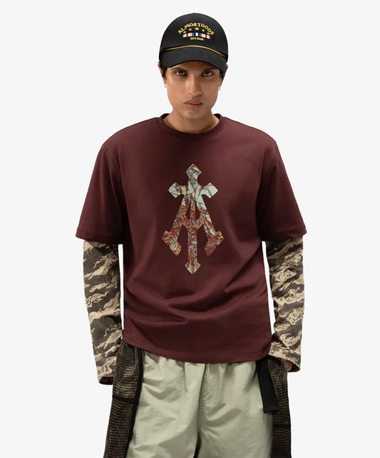 ALMOST GODS | SHATTERED ALPHA CROSS RELAXED { RUST
