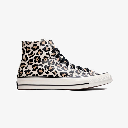Converse | CHUCK 70 GLOW IN THE DARK LEOPARD PRINT { EGRET/LIGHT FAWN