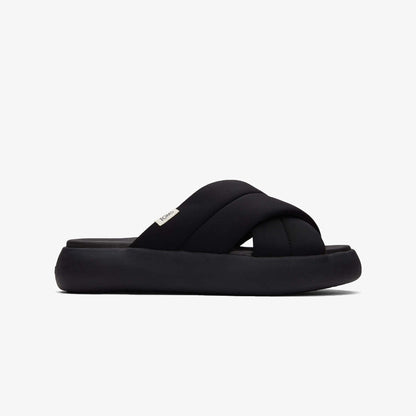 Toms | MALLOW CROSSOVER REPREVE  { BLACK