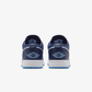 JORDAN | AIR JORDAN 1 LOW (GS) { MIDNIGHT NAVY/UNIVERSITY BLUE-WHITE