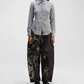 ALMOST GODS | LILIES BARREL PANTS { BLACK