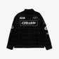 HUF | X GREDDY RACING TEAM JACKET  { BLACK/WHITE