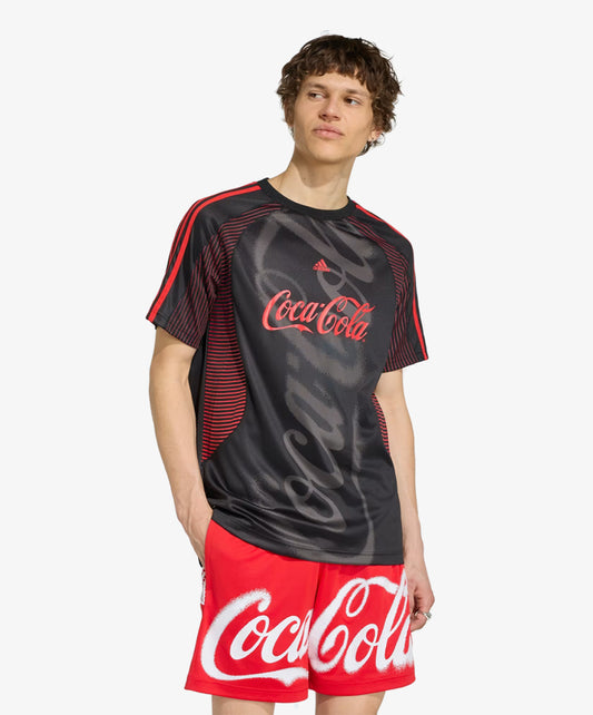 ADIDAS ORIGINALS | X COCA-COLA TEAMGEIST 26 JERSEY { BLACK