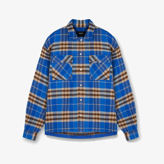 Represent | HEAVYWEIGHT INITIAL FLANNEL SHIRT  { MULTI