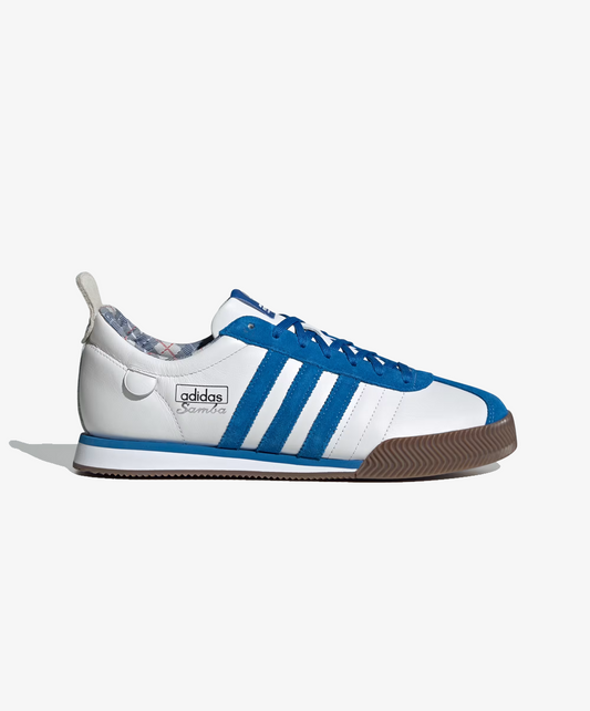 ADIDAS ORIGINALS | SAMBA 62 SUPER MERCEDES AMG PETRONAS F1 TEAM { CLOUD WHITE/BLUE BIRD/GUM