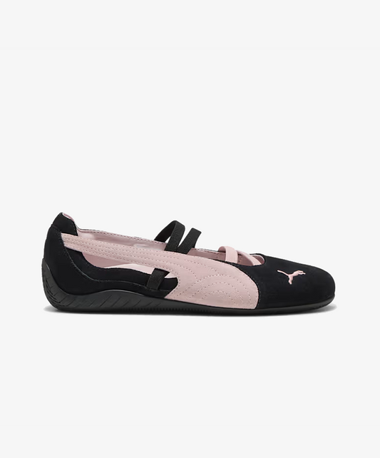 PUMA | SPEEDCAT SUEDE BALLET { PUMA BLACK-MAUVE MIST