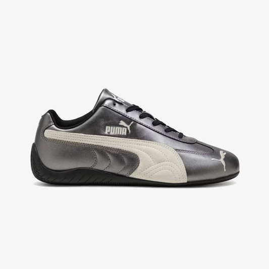PUMA | SPEEDCAT { METALLIC BLACK / WARM WHITE