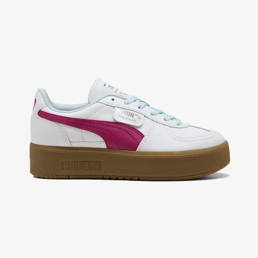 PUMA | PALERMO ELEVATA LEATHER { WHITE/BERRY