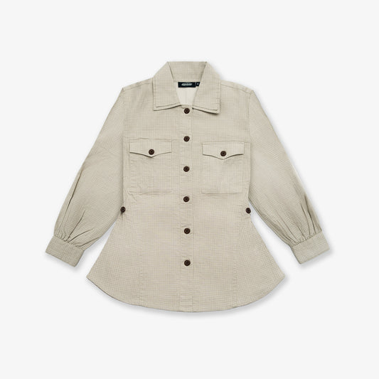 SUPERKICKS | NOSTALGIC WOMEN'S SHIRT { BROWN/BROWN