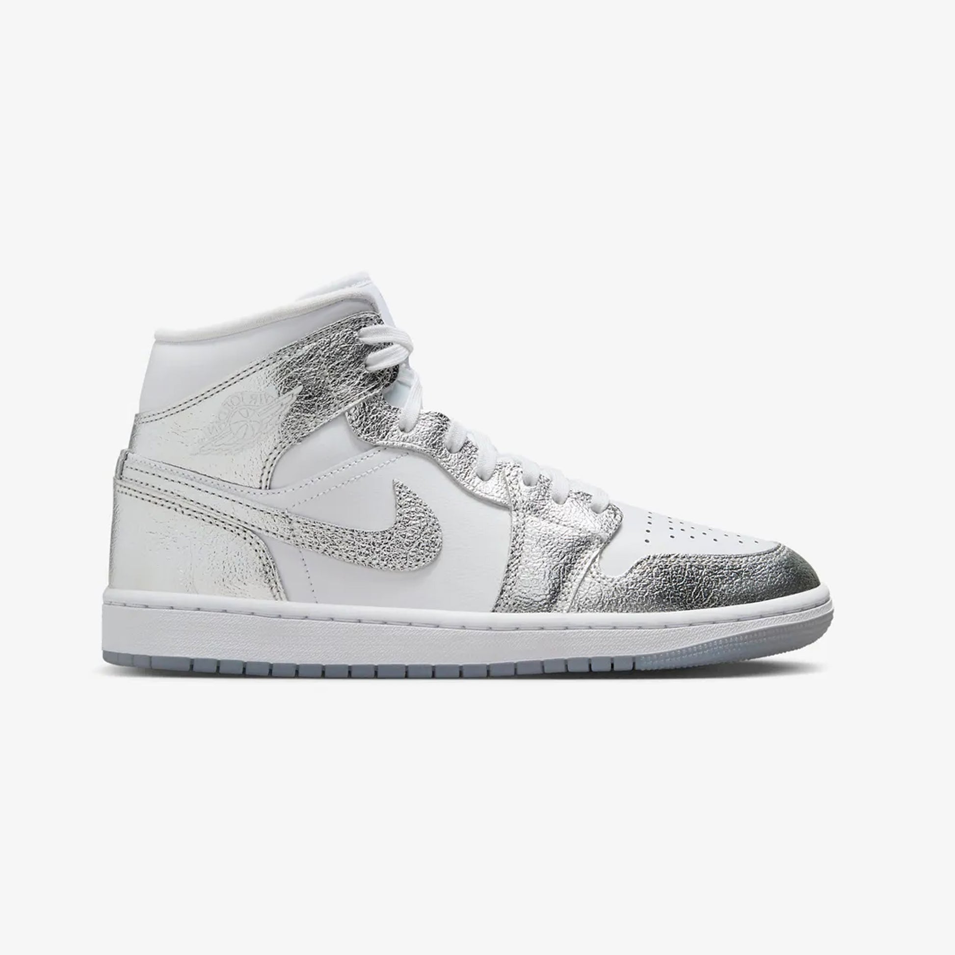 Jordan AIR JORDAN MID SE WHITE/METALLIC SILVER-WOLF GREY