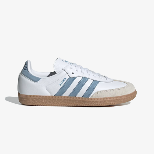 ADIDAS ORIGINALS | SAMBA OG { CLOUD WHITE/ALUMINA/ASH BLUE