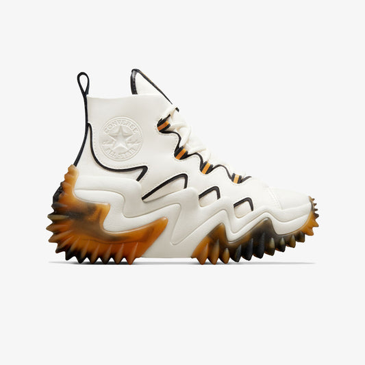 Converse | RUN STAR MOTION CX PLATFORM TORTOISE  { KHAKI/OFF WHITE