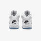 JORDAN | AIR JORDAN 5 RETRO OG (GS) { WHITE METALLIC