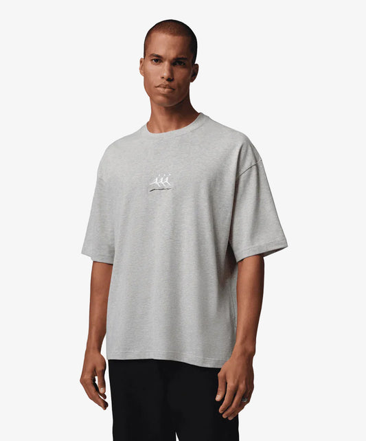 JORDAN | FLIGHT OVERSIZED GRAPHIC T-SHIRT { GREY HEATHER