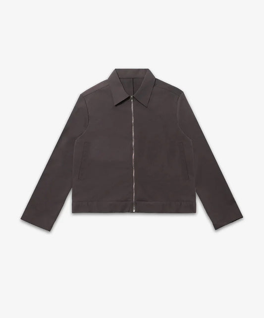 SUPERKICKS | CORE BOXY ZIPPER JACKET { WINE