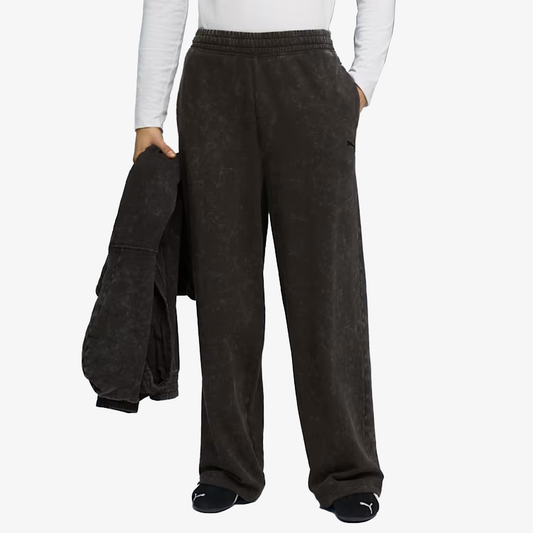 Puma | FUTURE ARCHIVE OVERSIZED KNIT PANTS { PUMA BLACK