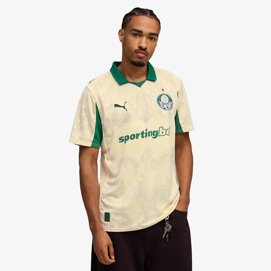 PUMA | KIDSUPER x SE PALMEIRA JERSEY { CREAM