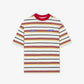 SUPERKICKS | PINSTRIPE TEE { CREAM
