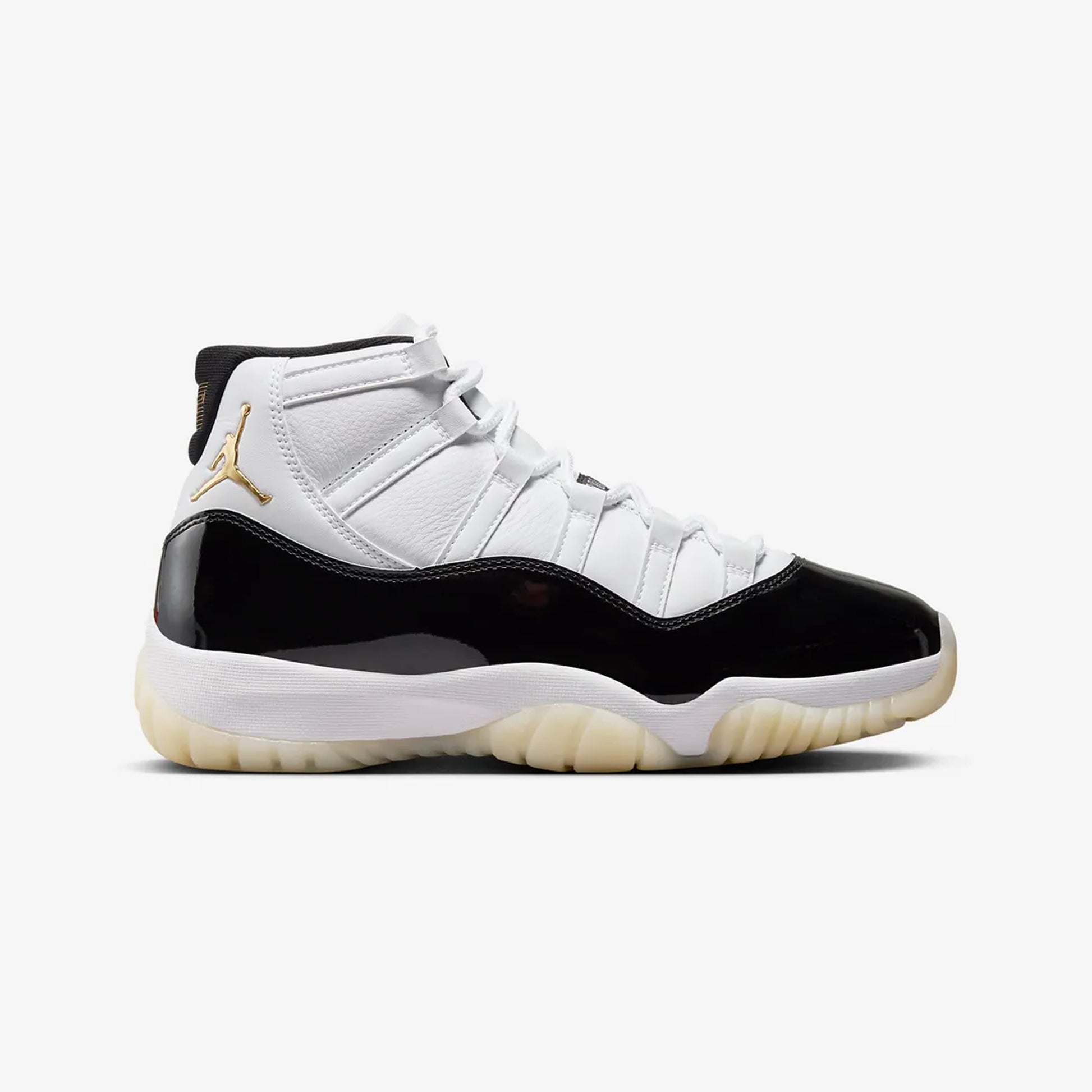Buy White Metallic Gold Black Air Jordan 11 Gratitude Shoes for