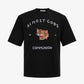 ALMOST GODS | SAIGONHAND EMBROIDERED TEE { BLACK