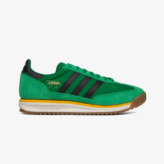 ADIDAS ORIGINALS | SL 72 RS { GREEN/OFF WHITE/CREW YELLOW
