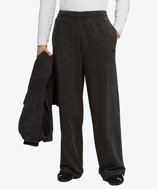 Puma | FUTURE ARCHIVE OVERSIZED KNIT PANTS { PUMA BLACK