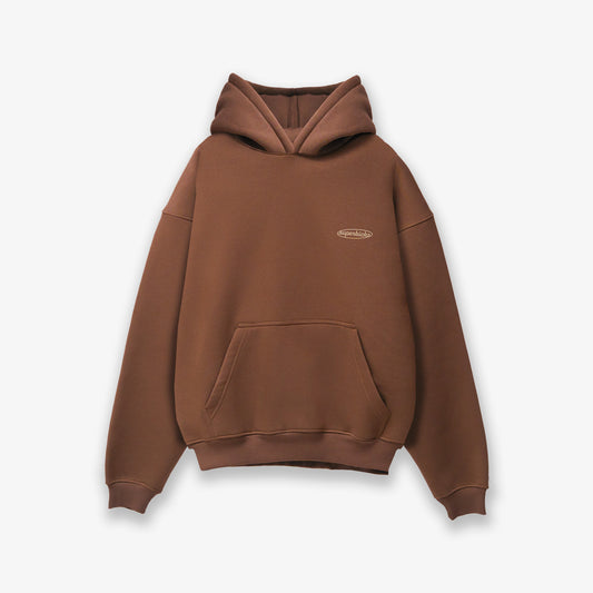 SUPERKICKS | CORE HOODIE { BROWN